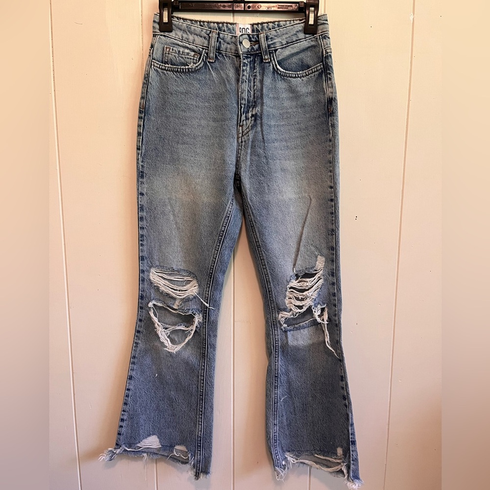Urban Outfitters BDG Wilco high-rise cropped flare jeans